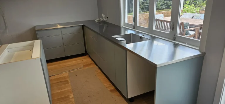 Stainless Steel Benchtops